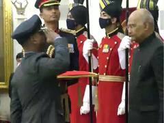 Gallantry Awards 2021 : ਪਾਕਿਸਤਾਨ ਨੂੰ ਸਬਕ ਸਿਖਾਉਣ ਵਾਲੇ ਅਭਿਨੰਦਨ ਨੂੰ ਮਿਲਿਆ 'ਵੀਰ ਚੱਕਰ', ਦੋਖੇ ਸ਼ਾਨਦਾਰ ਤਸਵੀਰਾਂ