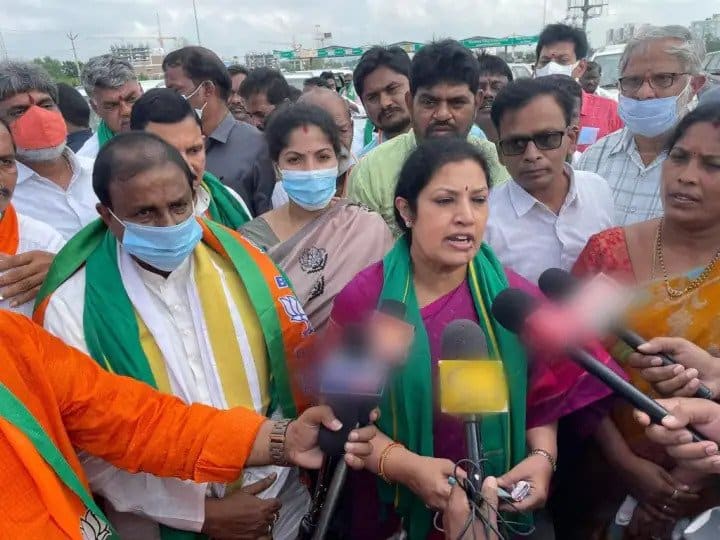 Andhra Pradesh: BJP leaders Take Part In Maha Padayatra, Demand Amaravati As State Capital Andhra Pradesh: BJP leaders Take Part In Maha Padayatra, Demand Amaravati As State Capital