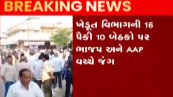 મહેસાણા એપીએમસી ચૂંટણી:આમ આદમી પાર્ટી-ભાજપ વચ્ચે મતદાનનો જંગ,જુઓ ગુજરાતી ન્યૂઝ