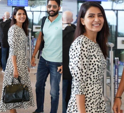 Samantha Style: कपड़े रिपीट करने में कैसी शर्म? Samantha ने अपनी पुरानी ड्रेस को डेनिम के साथ पहनकर दिया बड़ा सेटबैक