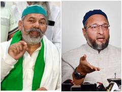 CAA वापस लेने की मांग पर बोले राकेश टिकैत- ओवैसी और बीजेपी के बीच 'चाचा-भतीजे का रिश्ता'