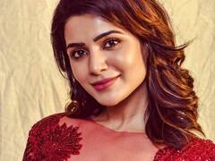 Samantha Latest Photos: ரெட் டிரஸ்ஸில் ஜொலிக்கும் சமத்து சமந்தா..!