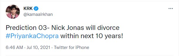 Priyanka Chopra Divorce Rumours: शादी के कुछ समय बाद ही इस खान ने Priyanka Chopra और Nick Jonas के तलाक को लेकर कही थी ये बड़ी बात