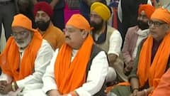 Kanpur: JP Nadda & CM Yogi Adityanath visit Baba Namdev Gurudwara