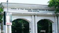 Kolkata: শহরে ফের অমানবিকতার ছবি, বেডের অভাবে SSKM-র বাইরে দিনপাত ক্যানসার আক্রান্ত রোগীর | Bangla News