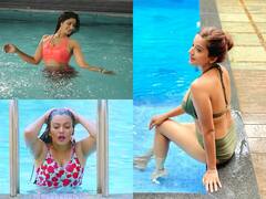 Bhojpuri Actresses in Swimming Pool: मोनालिसा से रानी चटर्जी तक, जब भोजपुरी अभिनेत्रियों ने पानी में लगाई आग