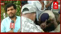 ST Worker Strike: एसटी कामगारांचं परबांच्या घरासमोर आंदोलन ABP Majha