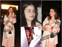 Newly Married Shraddha Arya Flaunts Mangal Sutra, Chooda & Giant Engagement Ring As She Arrives In Mumbai, Her Bridal Glow Is Just Unmissable- See Pics
