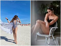 Shama Sikander Photos: समुद्र किनारे बिकिनी में दिखा Shama Sikander का किलर लुक, तस्वीरें देख एक्ट्रेस की खूबसूरती को निहारते रह गए फैन्स !