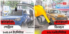 Petrol-Diesel Price on 23 November 2021: এক নজরে আজ ৪ মহানগরীর পেট্রোল ডিজেলের দাম