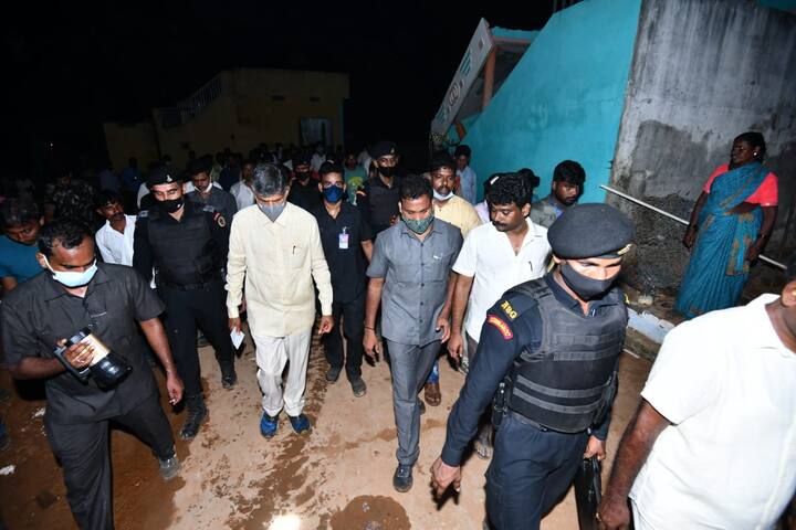 కడప జిల్లా రాజంపేట నియోజకవర్గం నందలూరు మండలం మందపల్లి గ్రామంలో టీడీపీ అధినేత చంద్రబాబు పర్యటన
