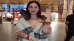 Shraddha Arya returns to Mumbai post wedding with Rahul Nagal | Hot News ( 23.11.2021)