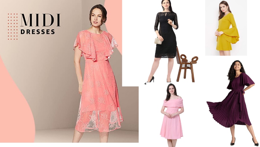 Buy ECOWISH Women Dress Summer Spaghetti Strap Floral High Low Asymmetrical  Irregular Hem Casual Plaid Long Dresses, Pink, Large at Amazon.in