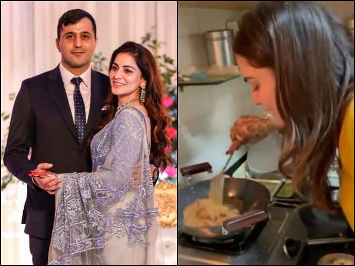 Newly Married Shraddha Arya Cooks Halwa For ‘Her Beautiful New Family’ Post Wedding With Rahul Nagal Watch | Newly Married Shraddha Arya Cooks Halwa For ‘Her Beautiful New Family’