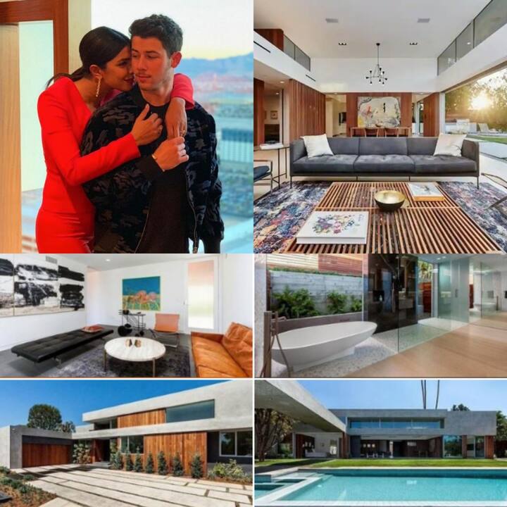 घर के लिविंग रूम में कई सिटिंग अरेंजमेंट्स किए गए हैं जहां ये स्टार कपल काफी वक्त बिताता है. इस पूरे रूम को वाइट , क्रीम, टैन, ब्राउन शेड्स से सजाया गया है जिससे इसे मॉडर्न होने के साथ-साथ क्लासिक फील भी मिलता है.