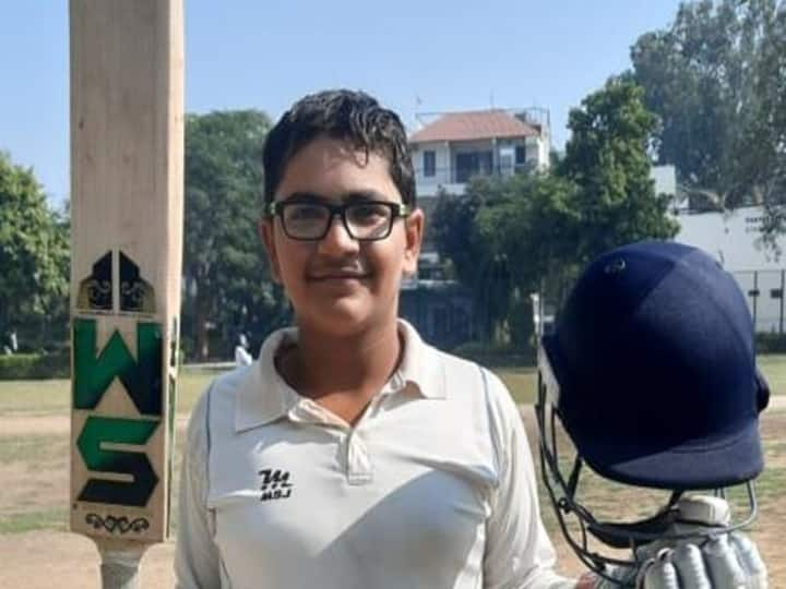 This 13-year-old Indian batsman created a sensation, played an innings of 331 runs, hit 30 sixes 13 વર્ષના આ ભારતીય બેટ્સમેનનો તરખાટ, 137 મિનિટ - 125 બોલમાં 331 રન બનાવ્યા, 28 ચોગ્ગા અને 30 છગ્ગા ફટકાર્યા