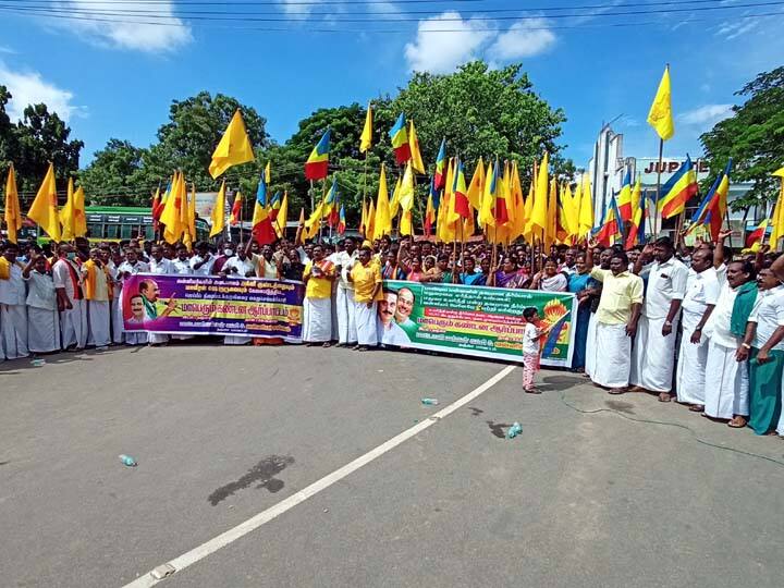 Surya film burning protest on December 23 - Vanniyar Sangam announcement டிச 23இல் அக்னி குண்டத்தில் தீமூட்டி சூர்யா படத்தை எரிக்கும் போராட்டம் - வன்னியர் சங்கம் அறிவிப்பு