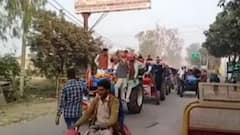 Baghpat: BJP Kisan Morcha ने निकाली Tractor Rally, बड़ी संख्या में कार्यकर्ता रहे मौजूद