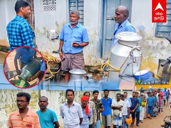 Sivagangai : சிவகங்கையில் அதிகரிக்கும் பால் தட்டுப்பாடு... காரணம் என்ன?