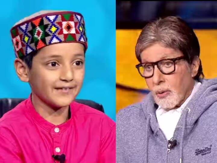 Kaun banega crorepati 13 9 year old Arunodai Sharma did Amitabh Bachchan's mimicry on the show KBC 13: हिमाचल से आए 9 साल के Arunodai Sharma ने की Amitabh Bachchan की नकल, बिग बी बोले 'मुझे नहीं खेलना आपके साथ'
