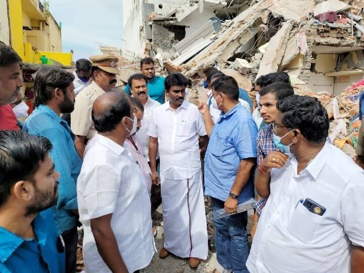 Salem cylinder accident: 'House will be built from MP funds' - Salem MP Parthiban சேலம் சிலிண்டர் விபத்து: 'எம்.பி நிதியிலிருந்து வீடு கட்டித் தரப்படும்' - பார்த்திபன் எம்.பி உறுதி