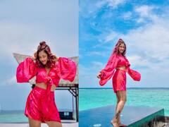 Rashmi Desai : बिग बॉस 15 मध्ये दाखल झालेल्या रश्मी देसाईची हटके अदा, चाहते झाले फिदा