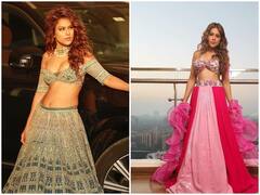 Nia Sharma Photos: ऑफ शोल्डर लहंगे में Nia Sharma का दिखा बेहद ग्लैमरस अवतार, फोटो देख फैन्स बोले- OMG