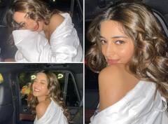 Ananya Panday Photos: ਅਨੰਨਿਆ ਪਾਂਡੇ ਨੇ ਕਾਰ 'ਚ ਬਾਥਰੋਬ ਪਹਿਨ ਦਿੱਤਾ ਕਾਤਲ ਪੋਜ਼, ਇੰਟਰਨੈੱਟ 'ਤੇ ਮੱਚਿਆ ਤਹਿਲਕਾ