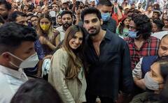 ‘Tadap’ Co-Stars Tara Sutaria & Ahan Shetty Enjoy Gujarati Thali As They Promote Their New Film In Ahmedabad