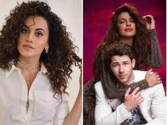 प्रियंकानं ट्विटर, इंन्स्टाग्रामवरून हटवलं पतीचं अडनाव, तापसी पन्नूच्या रिअ‍ॅक्शननं वेधलं सर्वांच लक्ष