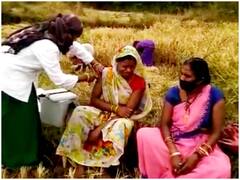 MP News: डिंडौरी में स्वास्थ्य विभाग की टीम ने फसल काटी, तब जाकर किसानों ने लगवाई वैक्सीन