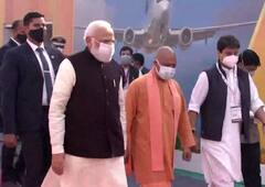 नोएडा इंटरनेशनल एयरपोर्ट का पीएम मोदी ने किया शिलान्यास, देखें तस्वीरें