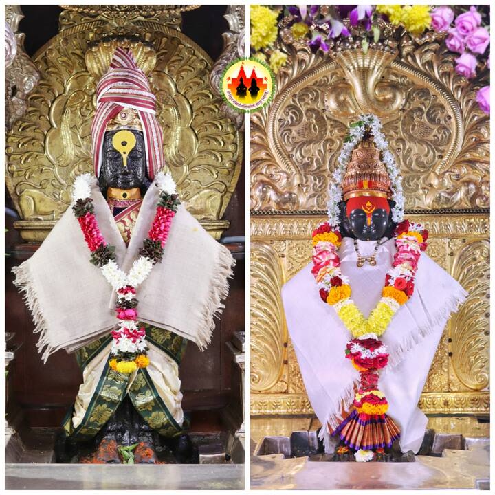 देवाचे अंग पुसून घेतल्यावर देवाच्या डोक्यावरील मुकुट काढून तेथे 150 हात लांबीचे हे खास उबदार मुंडासे देवाच्या मस्तकावर वैशिष्ठ्यपूर्ण पद्धतीने बांधण्यात येते