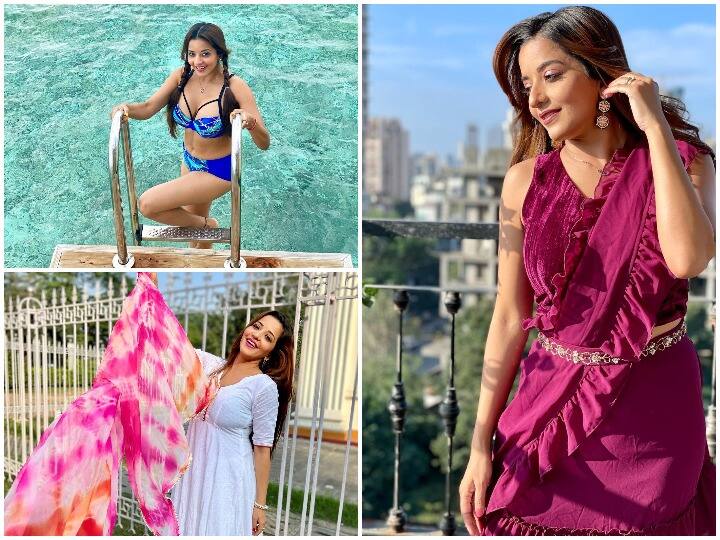 भोजपुरी एक्ट्रेस मोनालिसा अपने ग्लैमरस अंदाज को लेकर हमेशा फैंस के बीच क्रेजी बनी रहती हैं. बिकिनी हो या सूट या फिर साड़ी मोनालिसा हर तरह के आउटफिट कैरी करना बखूबी जानती हैं. मोनालिसा के चाहने वालें न सिर्फ बिहार, यूपी बल्कि देशभर में मौजूद हैं.