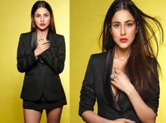 ब्लैक ब्लेज़र पहन Shehnaaz Gill ने दिखाई कातिलाना अदा, हुस्न पर मर मिटे चाहने वाले