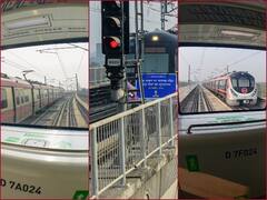 तस्वीरों में देखें दिल्ली मेट्रो की पिंक लाइन पर ड्राइवरलेस ट्रेन, दुनिया में हासिल किया ये मुकाम
