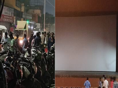 Simbu Maanaadu 5am show Cancelled fans are Disappointed Maanadu Release |  ரத்தான 5 மணி காட்சி.. ஏமார்ந்த ரசிகர்கள்.. தொடரும் சோகம்
