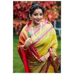 In Pics:   'रात्रीस खेळ चाले' मधील शेवंताचा मोठा निर्णय; सोशल मीडिया पोस्ट चर्चेत