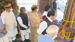 Delhi: संविधान दिवस के मौके पर संसद भवन में कर्यक्रम, 14 विपक्षी दलों ने किया कार्यक्रम का बहिष्कार