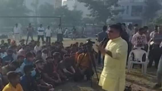 સુરતઃ આગામી LRDની ભરતી માટે ગૃહરાજ્યમંત્રી હર્ષ સંઘવીએ વધાર્યો ઉમેદવારોનો ઉત્સાહ