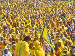 Farmers Protest: आंदोलन के एक साल पूरे होने पर लगा किसानों का जमावड़ा,  कल SKM की अहम बैठक