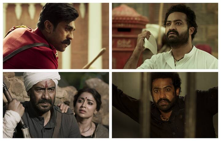 'ఆర్ఆర్ఆర్' చిత్రానికి ఆత్మ లాంటి పాట 'జనని...'లో ఈ రోజు (శుక్రవారం, నవంబర్ 26న) విడుదల చేశారు. ఈ పాటకు జీవం పోసిన పాత్రలు ఇవే. (Image Credit: RRR movie team) 