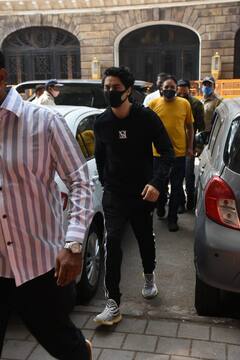 IN PICS | Aryan Khan Spotted At NCB Office To Mark His Attendance