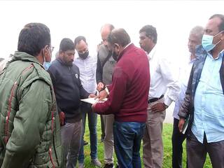 கொடைக்கானலில் ஹெலிகாப்டர் இறங்குதளம் - வான்வெளி தொழில்நுட்ப குழு ஆய்வு