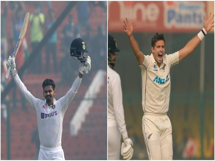 IND vs NZ 1st Test: 345 ரன்களுக்கு ஆல்-அவுட் ஆனது இந்தியா...! முதல் இன்னிங்சை தொடங்கியது நியூசிலாந்து...!