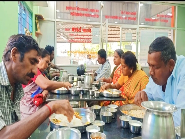 Sivagangai  | ரூ.10க்கு வயிறு நிறைய சூப்பர் சாப்பாடு!! இது சிவகங்கை ஸ்பெஷல்!!