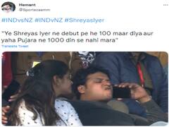 અય્યરની સદી પર મીમ્સઃ કોહલીની મજાક ઉડાવીને પૂછાયું, તેરા ખૂન કબ ખૌલેગા ફૈઝલ ?