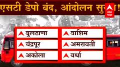 ST Strike : वेतनवाढी नंतर संपकरी एसटी कर्मचारी हळूहळू कामावर, 37 आगारातून सुटल्या बसेस