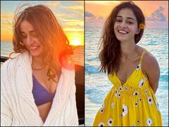 PICS | Ananya Panday’s Sunset Clicks Are All Things Dreamy!