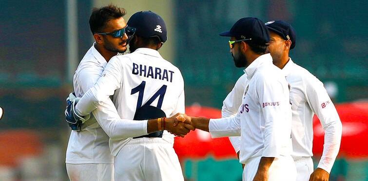 IND vs NZ 1st Test India took a first Innings Lead of 49 runs Against New Zealand in Kanpur test Ind vs NZ 1st Test: স্পিনারদের প্রত্যাঘাত, চাপ কাটিয়ে ৪৯ রানের লিড নিল ভারত